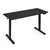 ModernHome električni radni sto 140 × 60 cm, podesiva visina 72–118 cm, crni