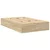 Krevet s ladicama Sonoma hrast 120 x 190 cm Konstruirano drvo