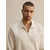 DAN FOX APPAREL Majica Bruno off-bela