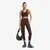 Modrček adidas Essentials Seamless Bralette Aurora Coffee S
