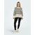 Black-Beige Womens Striped Sweater ONLY Sia - Women