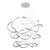 LED viseća lampa F2012-300V CH