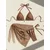 Bikini set - Trodelni Beige M