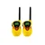 Walkie Talkie za otroke Domet 100 m Rumena