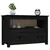 TV ormarić crni 79 x 35 x 52 cm od masivne borovine