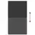 Rolo zavjesa Blackout Black 130x230 cm Širina tkanine 126,6 cm
