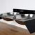 Hanah Home PET018 Posuda za kućne ljubimce, Crna