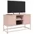 TV ormarić ružičasti 100,5x39x60,5 cm čelični