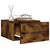 Vidaxl vidaXL Viseča nočna omarica dimljen hrast 35x35x20 cm