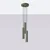 Sollux SL.1487 - Luster na sajli LAGOS 3xGU10/10W/230V zelena