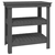 Radni stol sivi 78,5x50x80 cm od masivne borovine