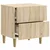 Noćni ormar s ladicama 2 pcs Hrast sonoma 43 x 34,5 x 48 cm