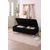 Hanah Home Rena tapacirana klupa s prostorom za odlaganje 90 × 45 × 30 cm, crna