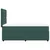 Vidaxl Box spring postelja z vzmetnico temno zelena 90x200 cm žamet