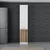 Hanah Home kuhinjski element Minar 3471, 45 cm, beli / dore