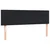 Box Spring krevet s madracem i LED crni 160x210 cm baršunasti