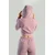 STRIX Ženski duks Essential Cropped Mauve