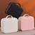LED Ogledalo i torba sa pregradama za šminkanje, krem
