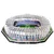 Nogometni stadion - PARC DES PRINCES - FC Paris Saint Germain - 3D Puzzle 123 kosov