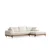 Atelier del Sofa Ugaona garnitura Eti Oak 98x78x280cm Bela