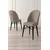 Hanah Home Set stolica Ritim, 44x96x42 cm, 6 komada, Crno-smeđe
