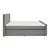 Based Postelja Boxspring Josie-b, Siva, 160x200