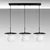 Opviq Luster Anemon-13835, 100x30x110cm, IP20, Crno-beli
