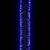 LED traka s 2000 LED žarulja plava PVC