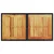 Vrtni stol crni 100x55x73 cm od poliratana i bagremovog drva