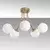 Opviq Luster Orion-13961, 62cm, IP20, Belo-zlatne boje