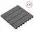 Pločice za decking 11 pcs Siva 30 x 30 cm Drvoplastična smjesa