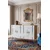 Hanah Home komoda Ilay 120, 120 cm, hrast Sapphire / bela / srebrna