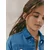 Next Prehodna jakna moder denim