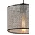 Opviq Luster Pie Hazeran, 25cmx25cm, Sivo-crni