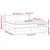 Vidaxl Box spring postelja z vzmetnico modra 160x200 cm blago