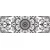Slika črnobel ornament - 135x45