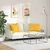 Jastučići za sofu 2 pcs Svijetlo žuta 70 x 50 cm