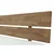 MID.YOU FUTONSKA POSTELJA 140 cm x 200 cm , les barve hrasta
