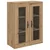 Highboard Umjetnički hrast 69,5 x 34 x 180 cm Konstruirano drvo