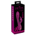 Javida Vibrator, Trofunkcionalni, 23cm, Ljubičasti