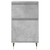 Komoda siva boja betona 40 x 35 x 70 cm od konstruiranog drva