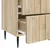 Noćni ormar Hrast sonoma 43 x 34,5 x 49,5 cm Konstruirano drvo