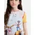 Desigual Majica  modra / rjava / rumena / rdeča