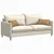 Jastučići za sofu 2 pcs Smeđa 50 x 30 cm Kordura tekstil