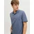 JJ Rebel Muška polo majica 12271166, Sivo-teget