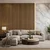 Polydecor Akustični zidni panel Premium Hrast Natur, 2700x600x21mm, Boja hrasta