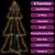 Stožasto božićno drvce 300 LED unutarnje i vanjsko 120 x 220 cm