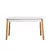 HANAH HOME Trpezarijski set Costa Atlantice White-Grey