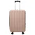 Kofer ružičasto zlatna 43 x 27 x 66 cm ABS plastika