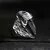 Prstan Viking Ravens Hugin - 10623-SI-BXG